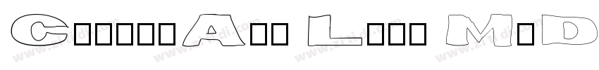 Corporate Logo Mediu字体转换
